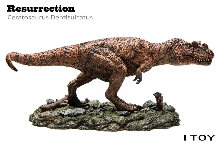 ITOY 1:35 Resurrection Ceratosaurus Dentisulcatus/Велоцираптор Antirrhopus Коллекция игрушек модель Коллекционные Фигурки Динозавров