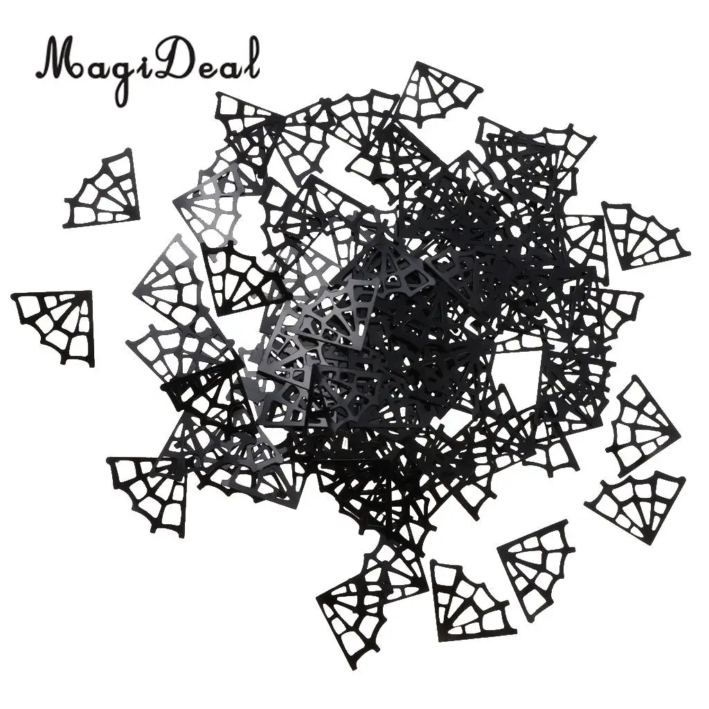  Spider Webs Table Scatter Halloween Party Confetti Fun Accessories