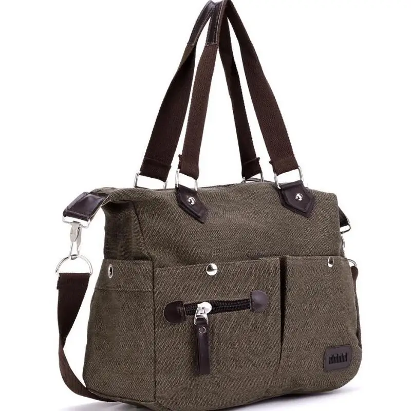 

Z.L.D.2019 new men and women canvas bag Fashion casual shoulder bag Men's travel bag Portable diagonal package mens bags