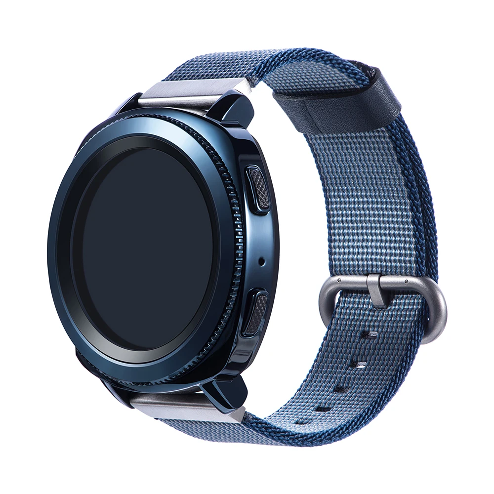 18 мм 20 мм 22 мм тканевый нейлоновый ремешок для часов для huawei GT Honor Magic samsung Active gear S3 S2 Amazfit Smart Watch Band