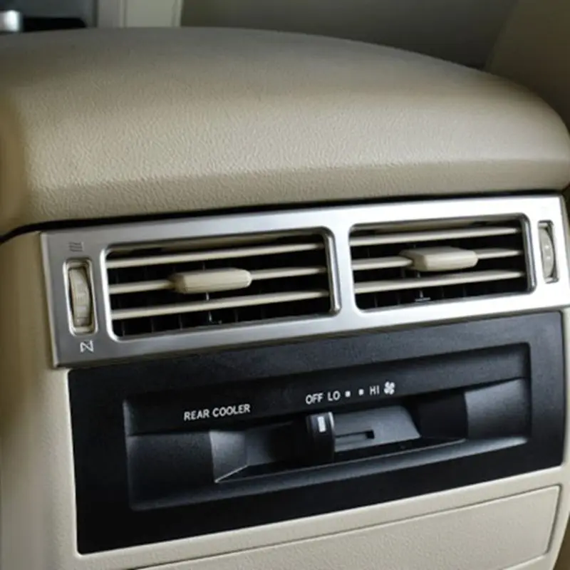 For Toyota Land Cruiser FJ200 LC200 2016 2017 Rear Tail AC Vents Air Condition Vent Outlet
