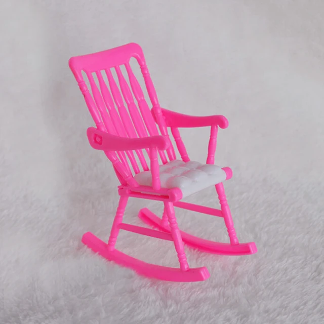 1 Pcs Mode Rose Nursery Bébé Chaise Haute 16 Pour Barbie Kelly