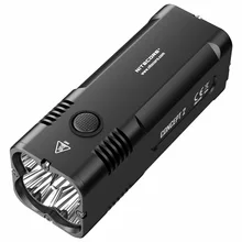 NITECORE C2 светодиодный фонарик 6500 люмен 4 x Перезаряжаемые 18650 Батарея