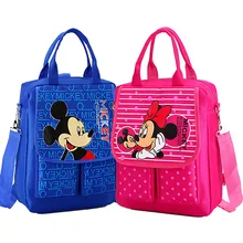 Дисней Микки Маус Детский мультфильм Рюкзак Студенческая сумка для школы сумка для хранения пакет сумка репетитор посылка на плечо