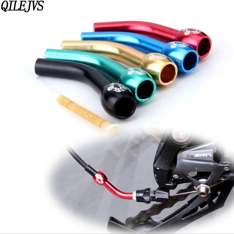 

Bicycle Rear Shifting Line Tube Extension Elbow Dialing Tail Bend Derailleur Catheter Mountain Road Bike Decorative Accessories
