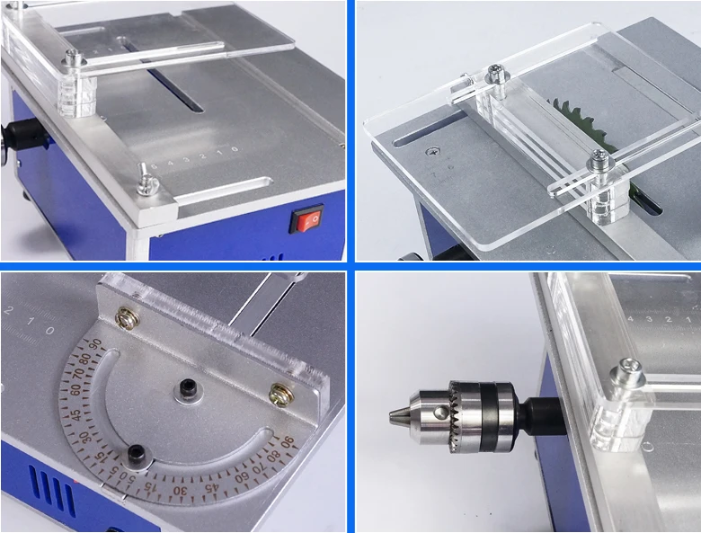 Multifunction Miniature Table Saw DIY Woodworking Chainsaw with Polisher Cutter and Polisher and grinder Multifunction Miniature Table Saw DIY Woodworking Chainsaw with Polisher Cutter and Polisher and grinder
