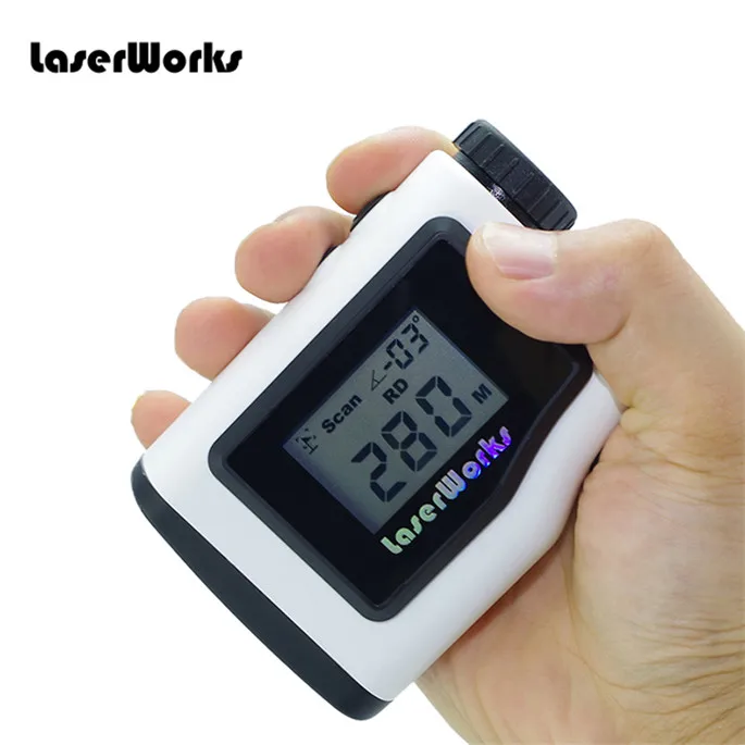 LaserWorks Golf Rangefinder Pinsensor LWG600  with Jolt feature,Additional Display Screen