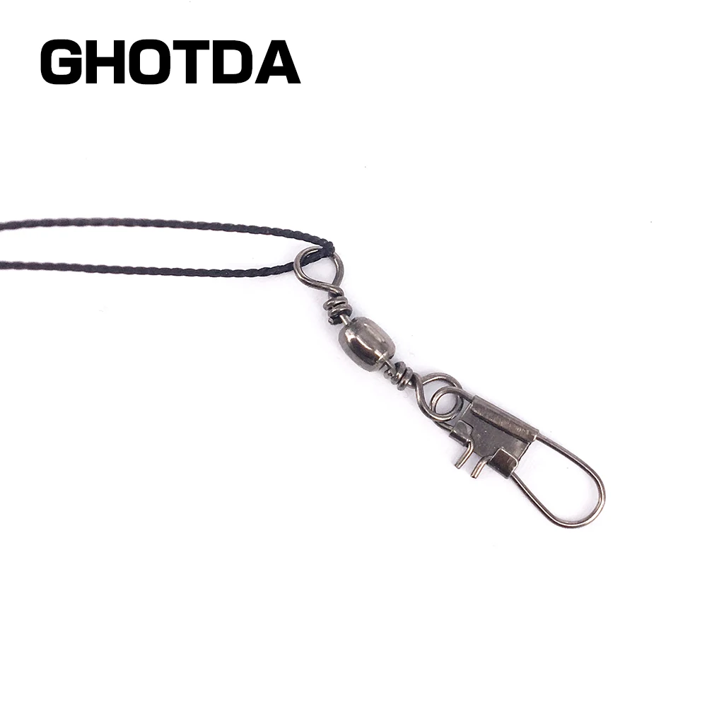 Рыболовные крючки GHOTDA из высокоуглеродистой стали с 5 небольшими крючками