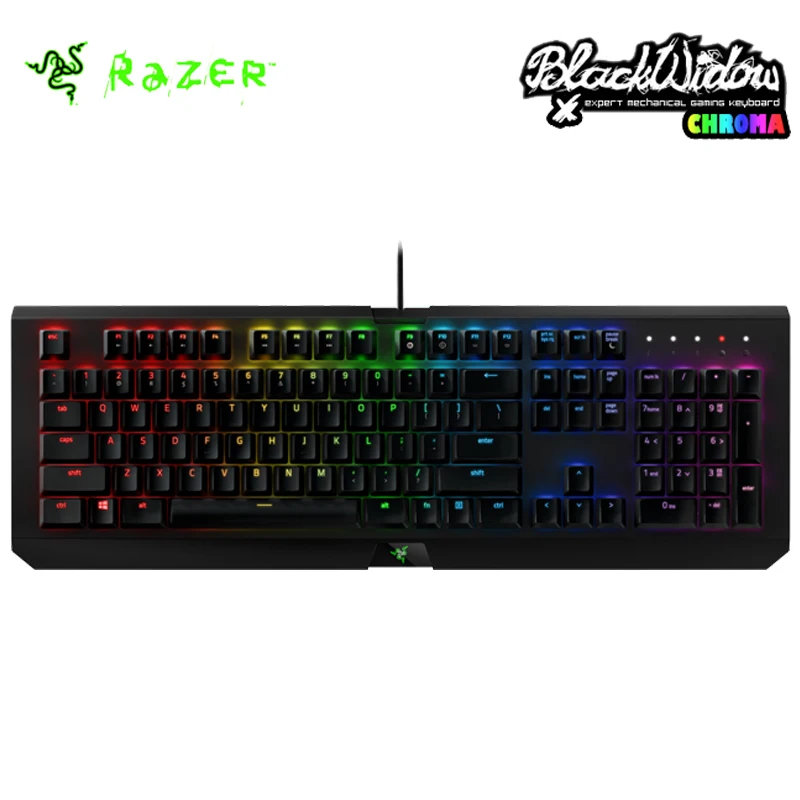 bilder für Razer BlackWidow X Chroma Gaming Tastatur Razer BlackWidow X Turnier Edition Mechanische Tastatur RGB Hintergrundbeleuchtung Kompaktes Layout bilder für Razer BlackWidow X Chroma Gaming Tastatur Razer BlackWidow X Turnier Edition Mechanische Tastatur RGB Hintergrundbeleuchtung Kompaktes Layout