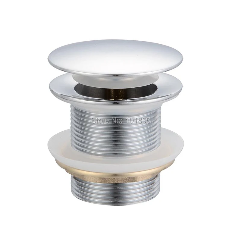 

Chrome Finishing Brass Bathtub Pop Up Drain with Flexible Hose L16791