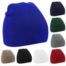 Вязаная Шапка Шапка Шапка Зимняя Теплая Мохнатый Hat Унисекс Мужские Шапочки Дамы Лыжная Шапка Gorras Planas