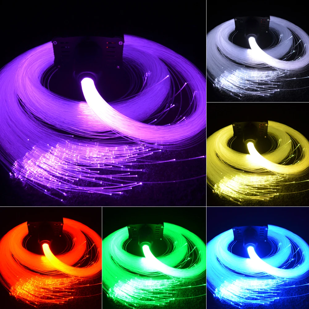 

Ceiling Optical Fiber Light PMMA Replacement Led Clear DIY Wire Decorative End Glow Transparent Emitting Plastic Cable #20