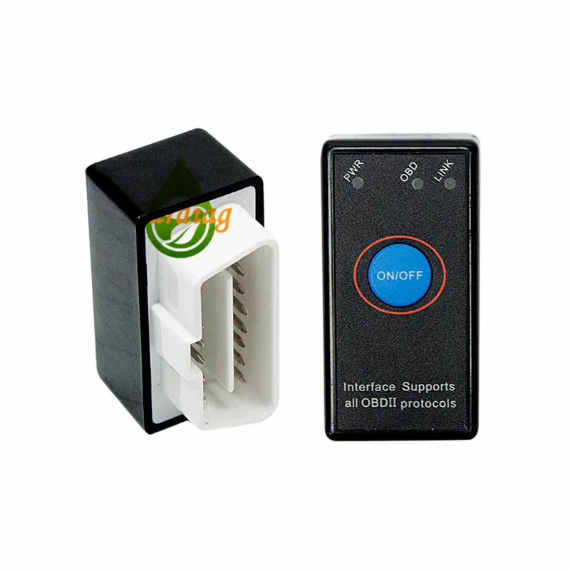 Новый PIC18F25K80 чип ELM327 V1.5 Bluetooth ELM 327 с на/OFF Мощность переключатель OBD2 код сканер