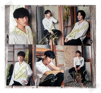 

signed INFINITE autographed photo K-POP 6 photos set 6 inches free shipping 102017