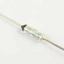 100 шт в партии Microtemp тепловой предохранитель 131 градусов TF Cutoff 250V 15A