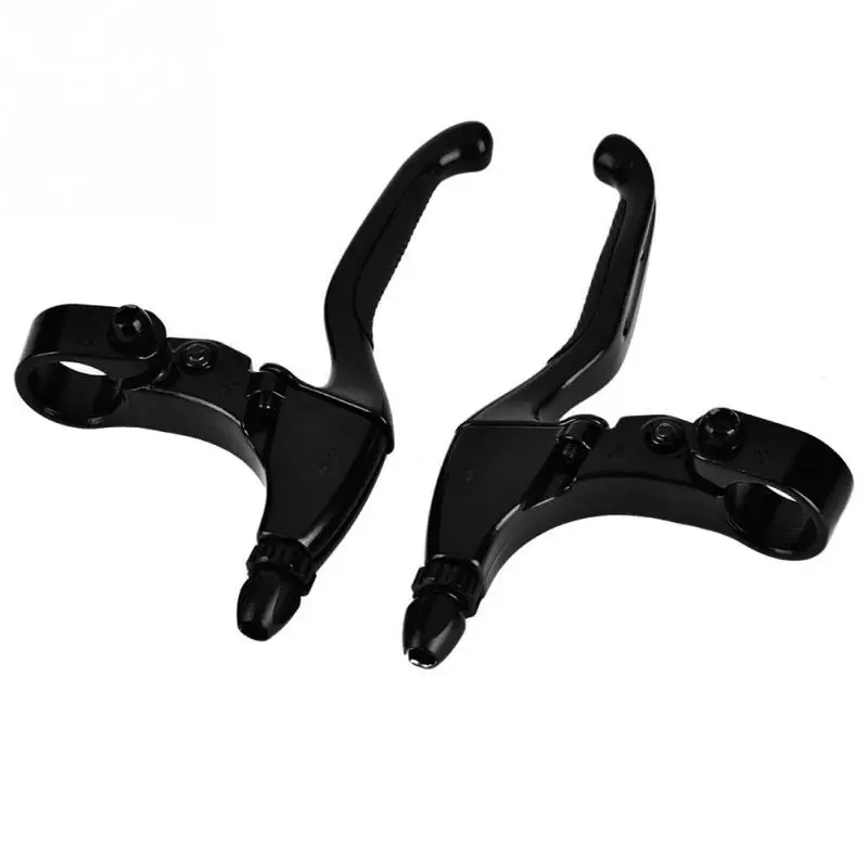 1 Pair Mountain Bike Brake Levers Anti skid Aluminum Alloy Bicycle Handle Bar Brake Lever for 22