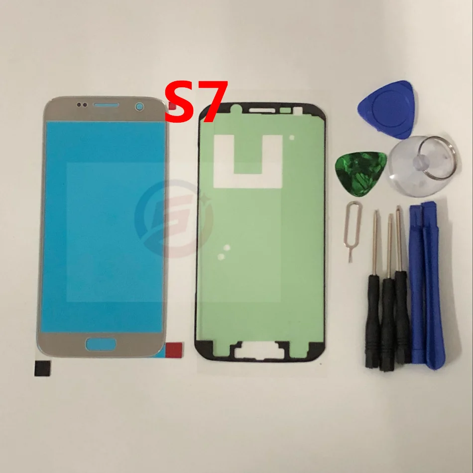 

Replacement LCD Front Touch Screen Outer Glass Lens For Samsung Galaxy S7 G930 G930A G930F G930T + Repair Tools