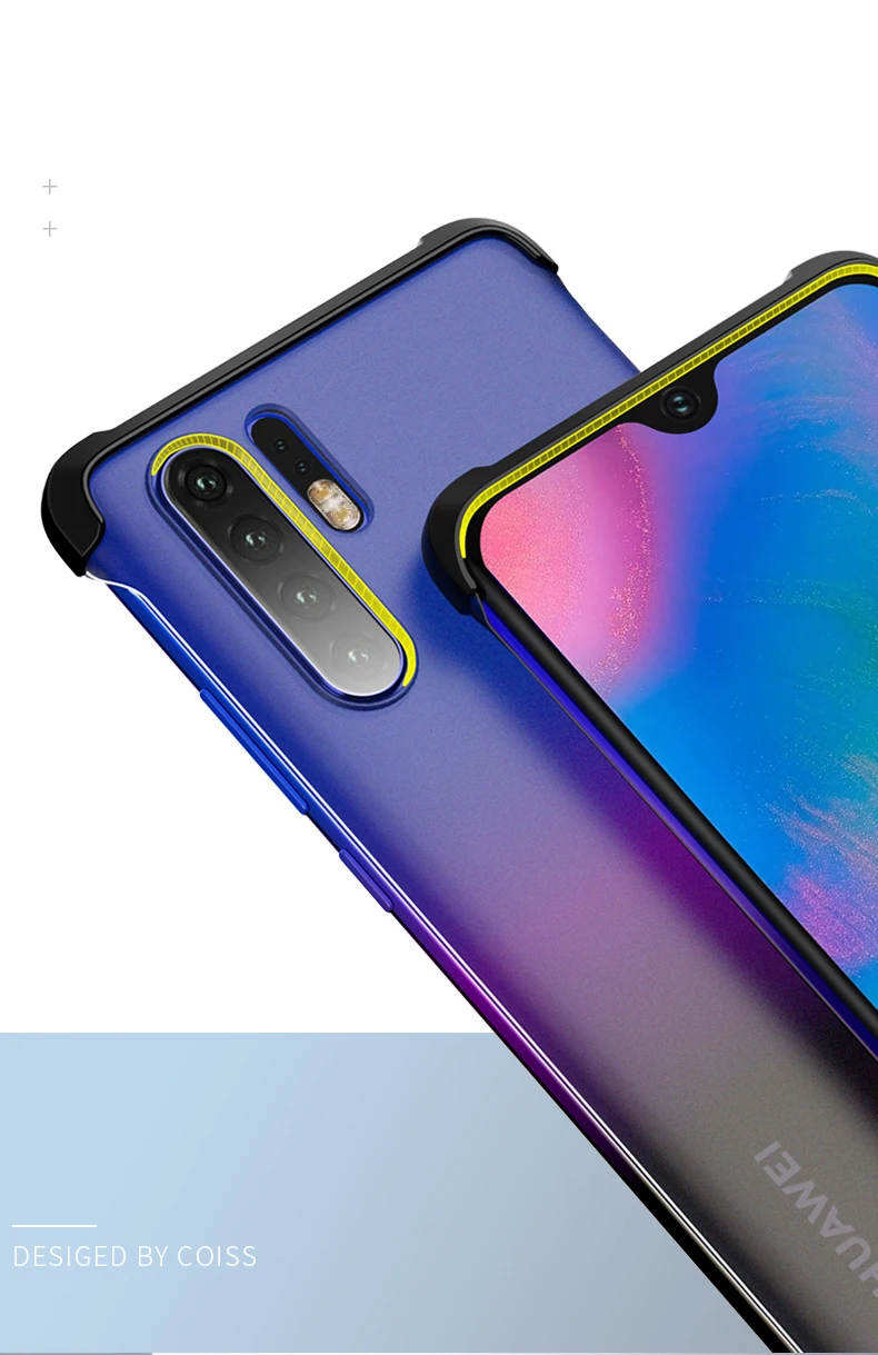 Для huawei P30 Pro Чехол XUNDD тонкая подушка безопасности Бампер четыре угла анти-падение матовый чехол для huawei P30 Pro P30 Pro Capa Fundas