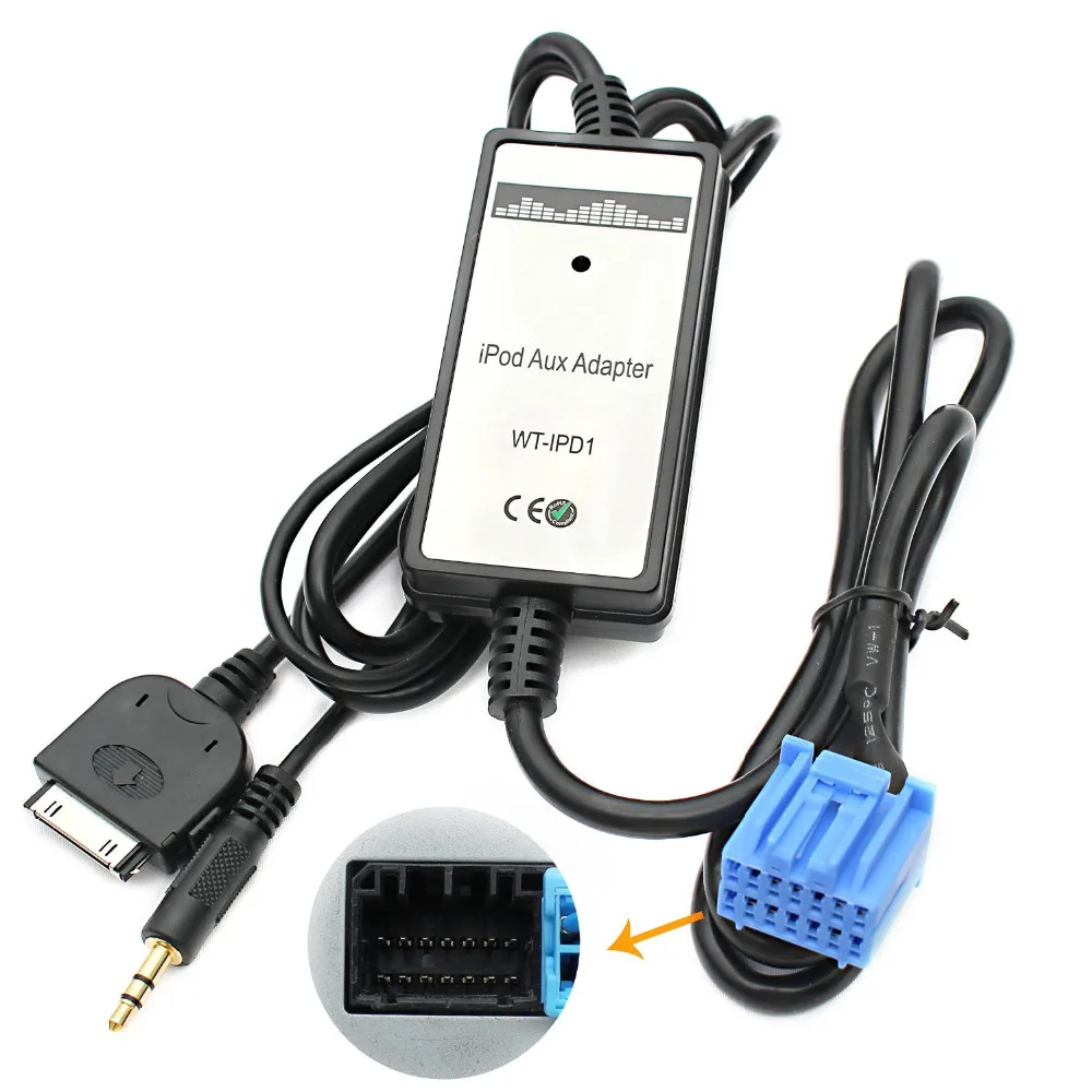 Автомобильный CD адаптер Mp3 3 5 мм вспомогательный для ipod кабеля Aux Civic Honda 2 CRV Odyssey Pilot