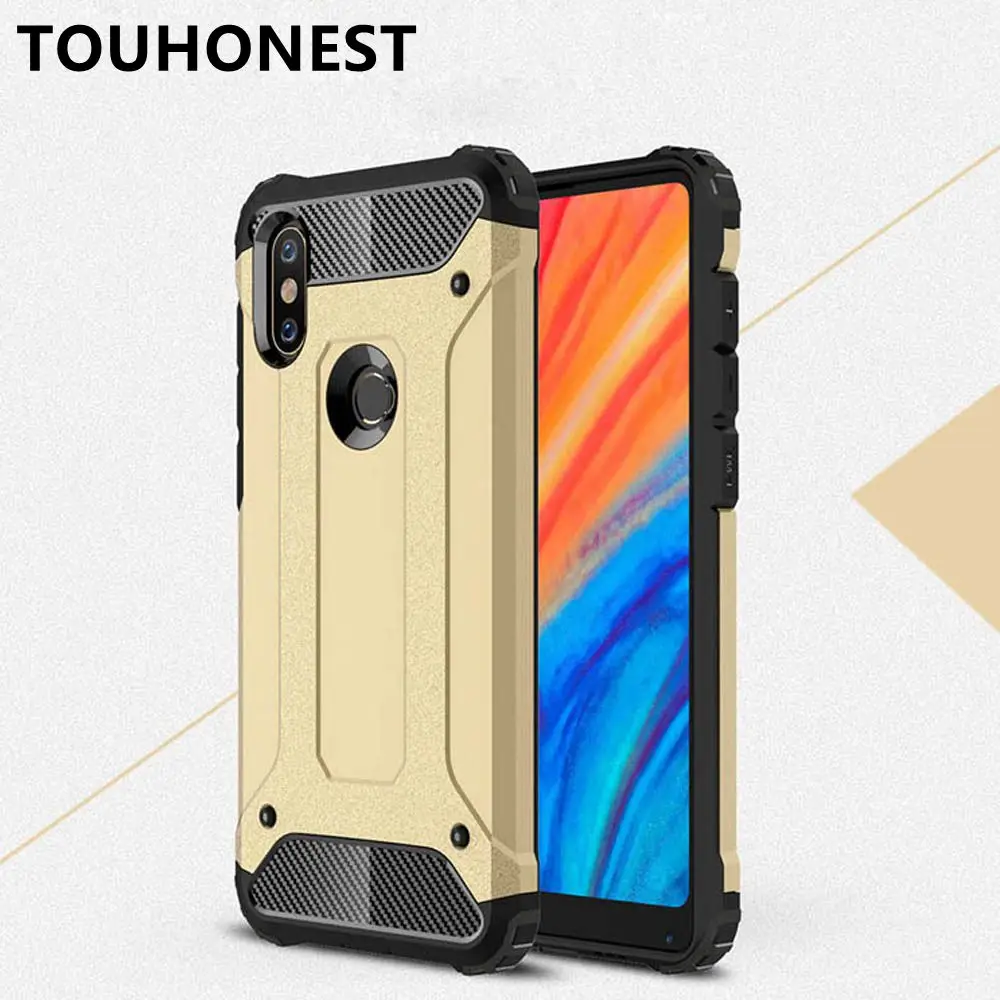 Чехол для Xiaomi Mix 2 S жесткий прочный mix 2s mix2s гибридный защитный чехол телефона