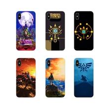 Accesorios de piel de teléfono funda para Samsung Galaxy A3 A5 A7 A9 A8 Star A6 Plus 2018 2015 2016 2017 La leyenda de zelda sheikah slate