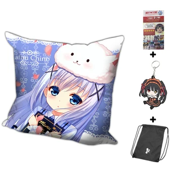 

Hobby Express Chino Kafuu - Is the Order Rabbit Anime Dakimakura Square Pillow Cover H0213