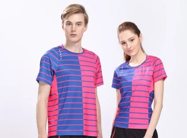 Обычные теннисные футболки, рубашки для бадминтона мужские/женские, Майки для настольного тенниса, быстросохнущая теннисная одежда, футболки для пинг-понга, zumaba
