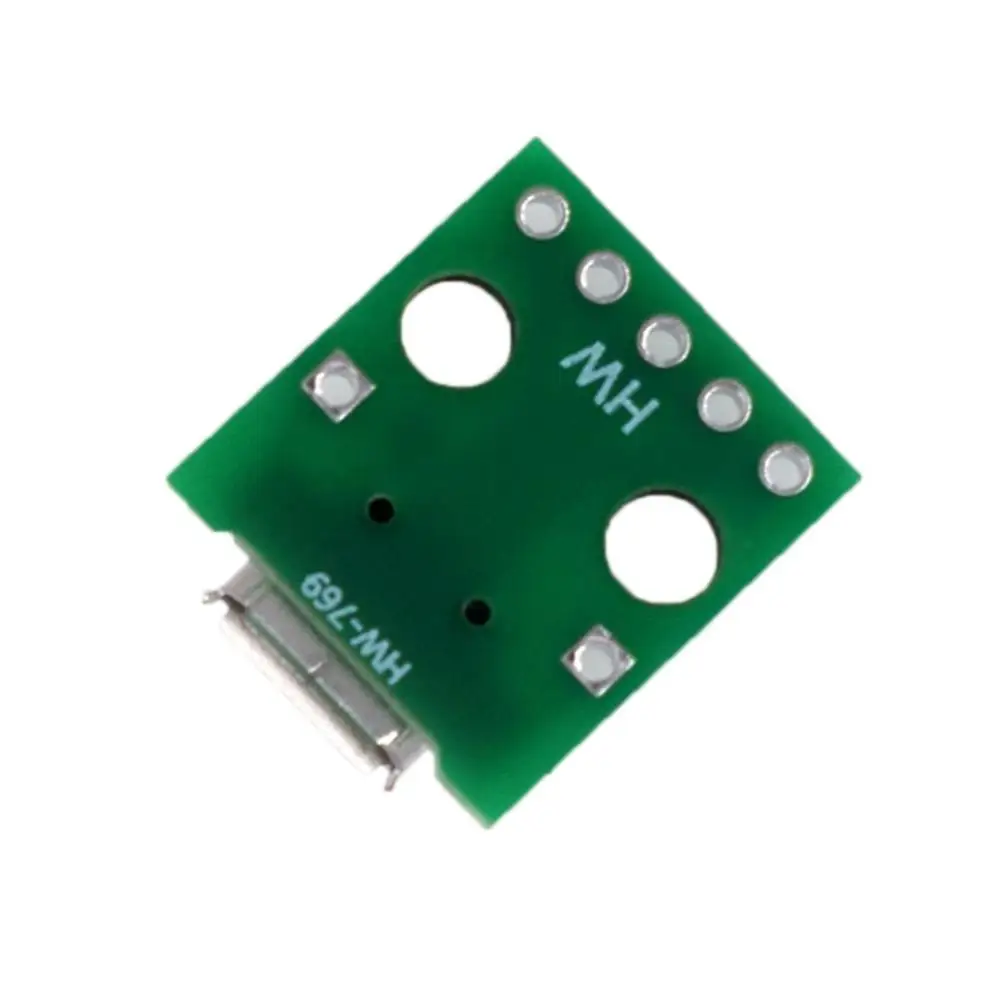 MICRO USB Для Dip Female B Type Mike 5p патч для инвертирования адаптера пластина