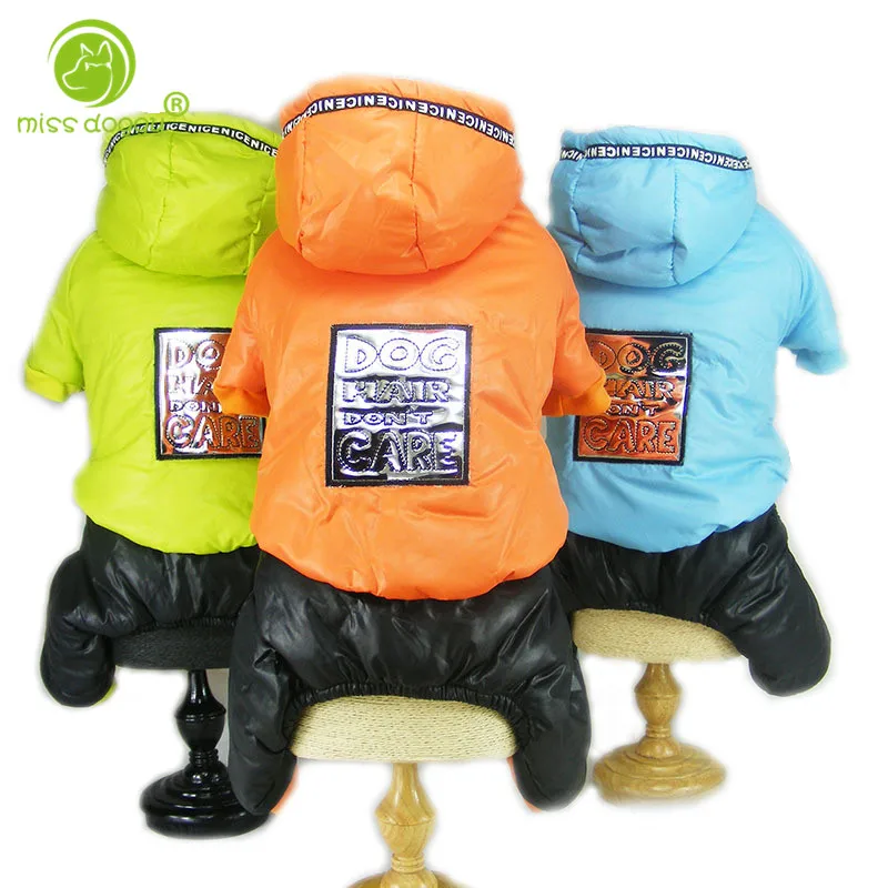 

Winter Jumpsuit for Dogs Four Legs Warm Pet Dog Clothes for Small Dogs Thick Jacket Fleece Overalls for Chihuahua Bulldog S-XXL