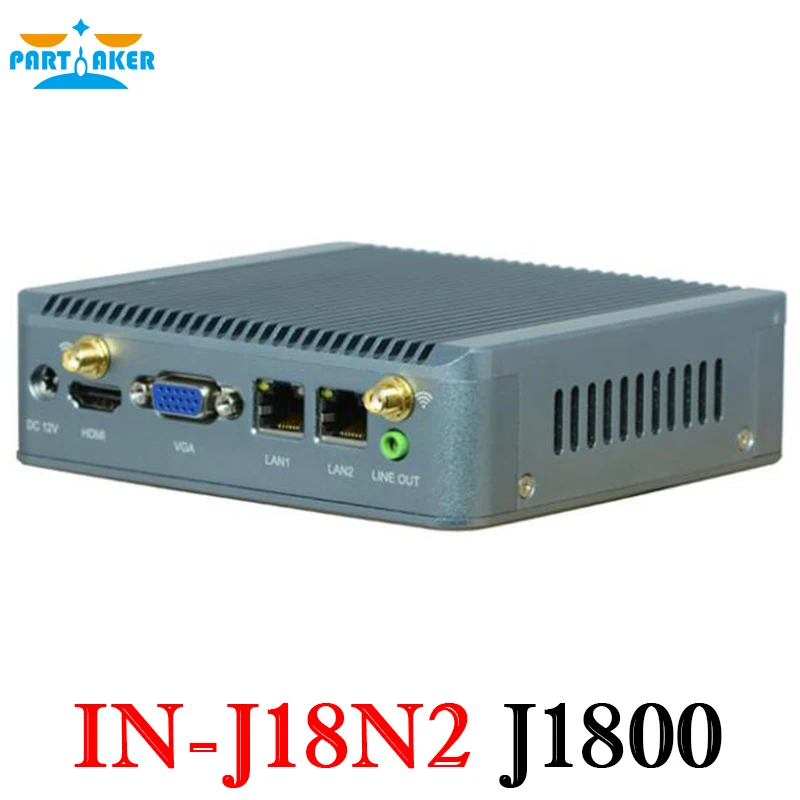 Duad Core J1800 Mini PC Nano computer Dual LAN Support wifi 3G