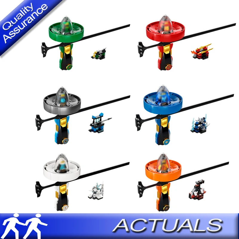 

6 Styles BELA 10796 Compatible with Lego 70637 Spinner Spinjitzu Master Building Blocks Creative Friends Gyro Toys Bricks