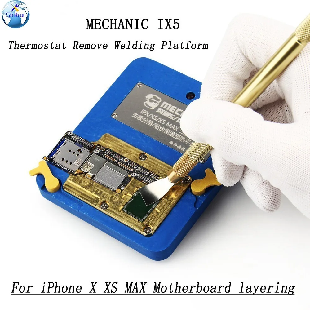 MECHANIC IX5 Thermostat Remove Welding Platform Desoldering Rework Station Heater For IPhone X XS MAX Mainboard Separate Bonding