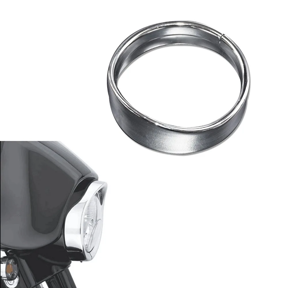 Аксессуары для мотоциклов " головной светильник с отделкой+ 4,5" светодиодный вспомогательный светильник для Harley Tri Glide Ultra FLHTCUTG
