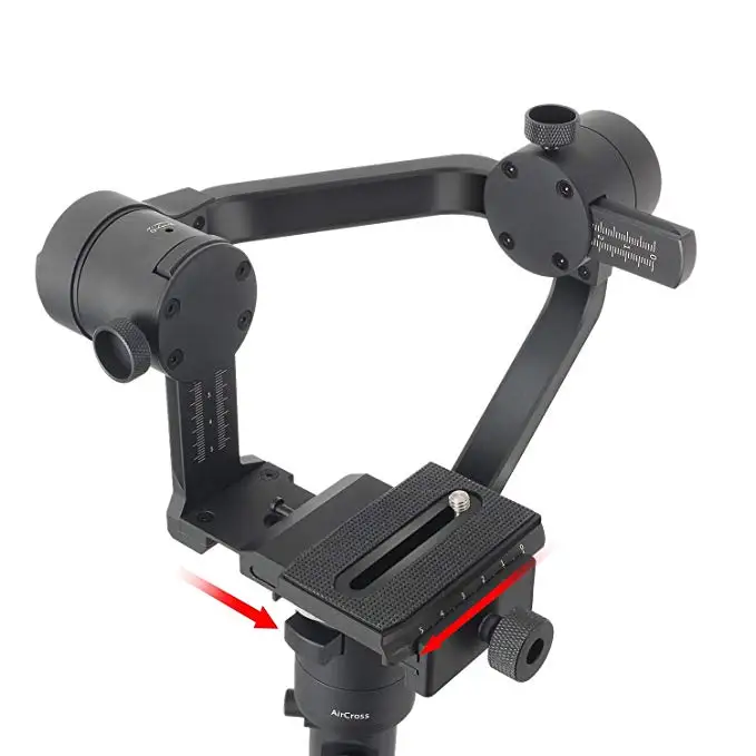 MOZA Aircross 3 оси ручной Gimbal стабилизатор до 1,8 кг DSLR беззеркальных Камера S ony A6000 RX100 A7 серии Пана GH5 GH4