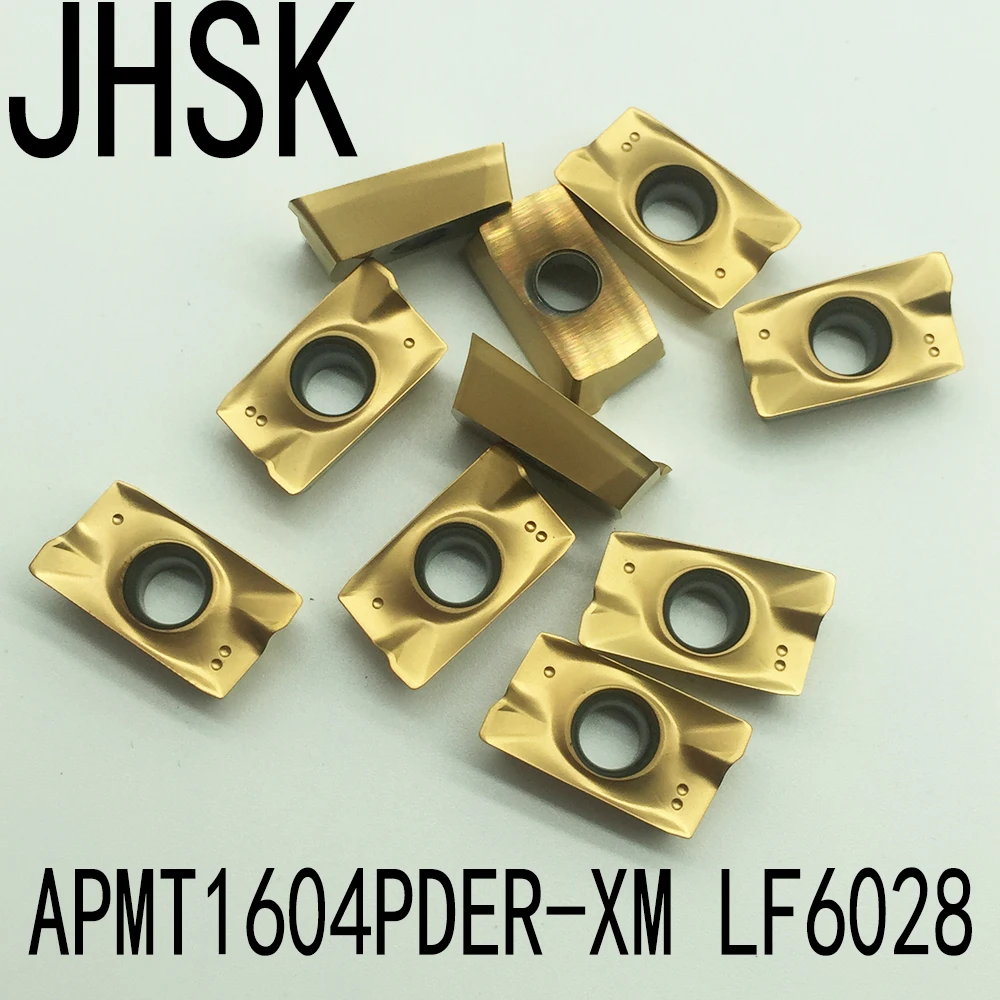 10pcs APMT1604PDER XM MILLING carbide inserts for Steel stainless steel
