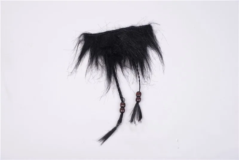 

Pirates of the Caribbean Jack Sparrow Cosplay Wig Mustache Set Props Halloween Stage Cosplay Costume Gift Drop Ship