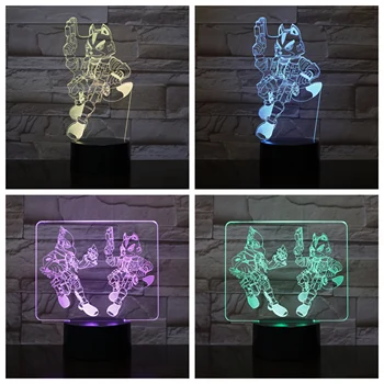 

Game Starfox Night Light Led USB Touch Sensor 7 Color Changing Action Figure Fox Decorative Lamp Child Kids Baby Gift Table Lamp
