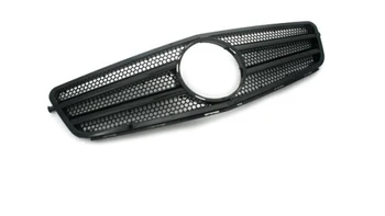 

Replacement Front Center Grille in Full Black Style For Mercedes Benz C Class W204