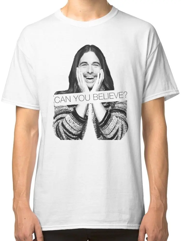 Queer Eye American Reality Television Series Men's White T-Shirt Tees Clothing Short Sleeve Plus Size t-shirt | Мужская одежда