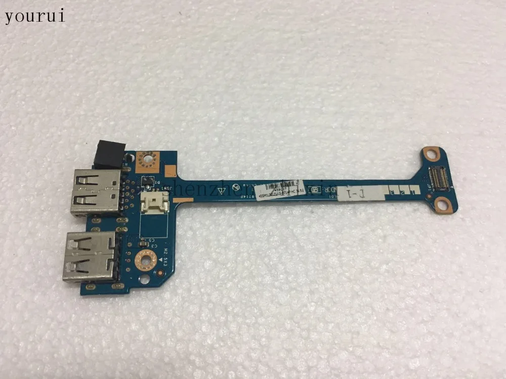 Yourui для HP Envy M6 1000 Series плата с двумя USB портами QCL50 LS 8714p REV.1.0 работает