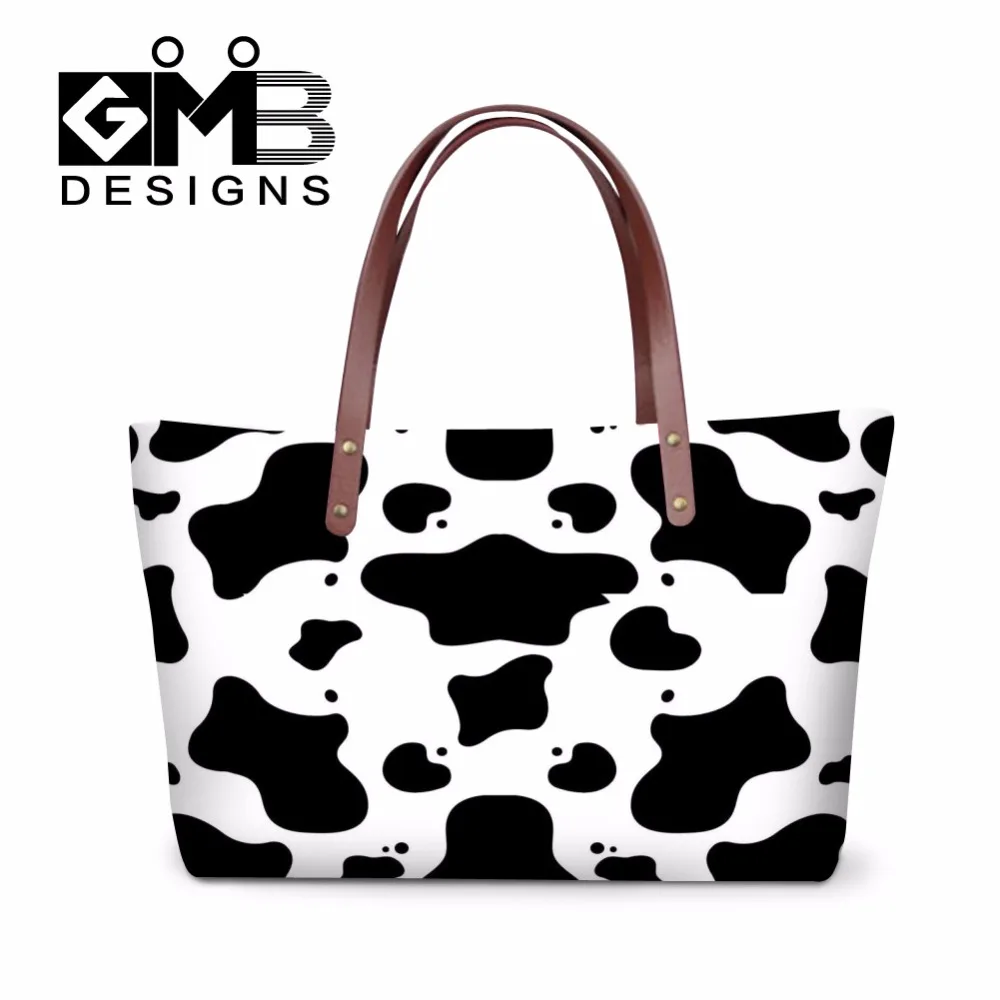 Animal Print Y Shoulder Handbags Cow Large Tote Bags Stylish Animal Print Y Shoulder Handbags Cow Large Tote Bags Stylish Leopard Pattern Handbag Hanger For Women Summer Travel Bag In From
