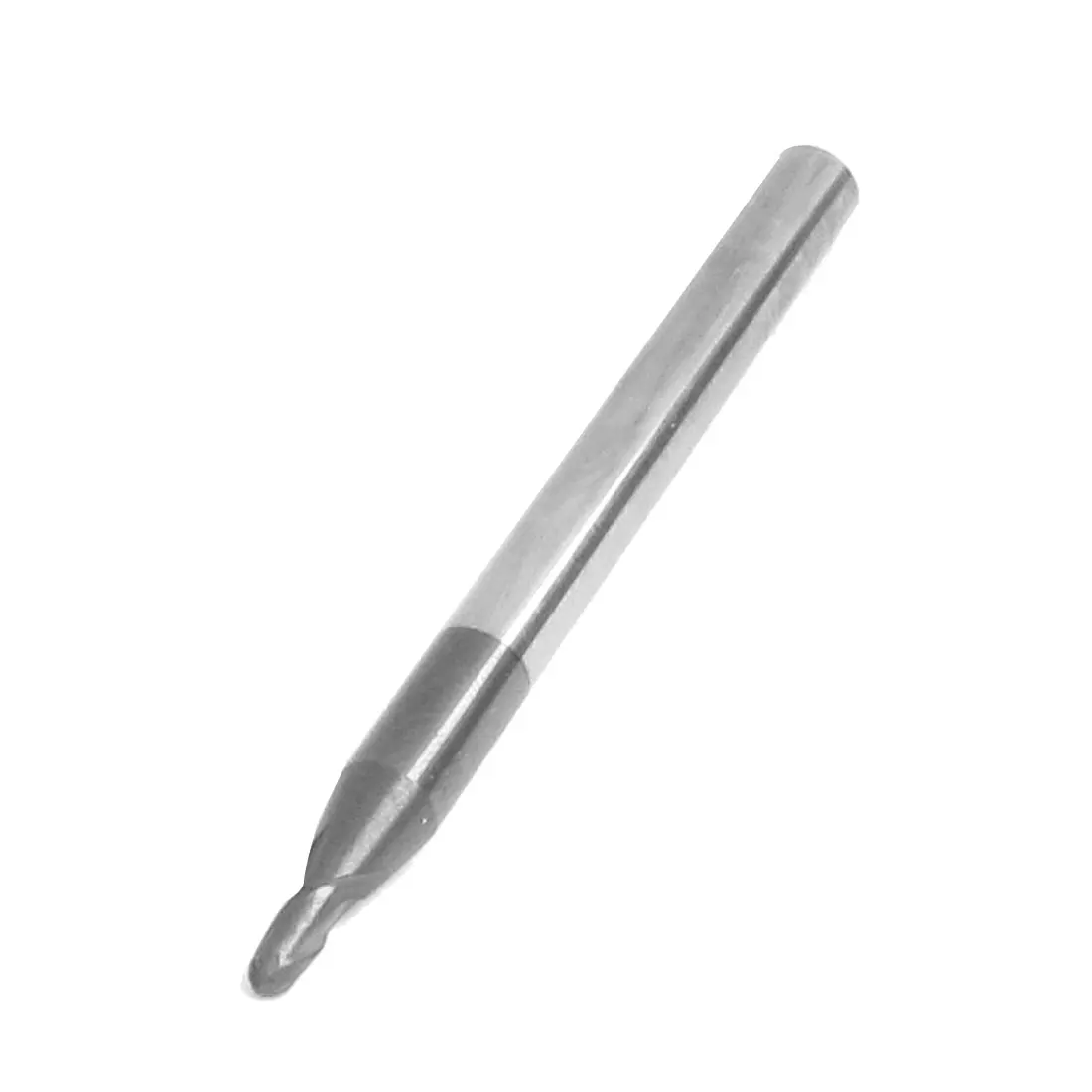 

Helical Groove 1Mm Radius Tip Gray Tungsten Carbide End Mill Cutter 50Mm Long