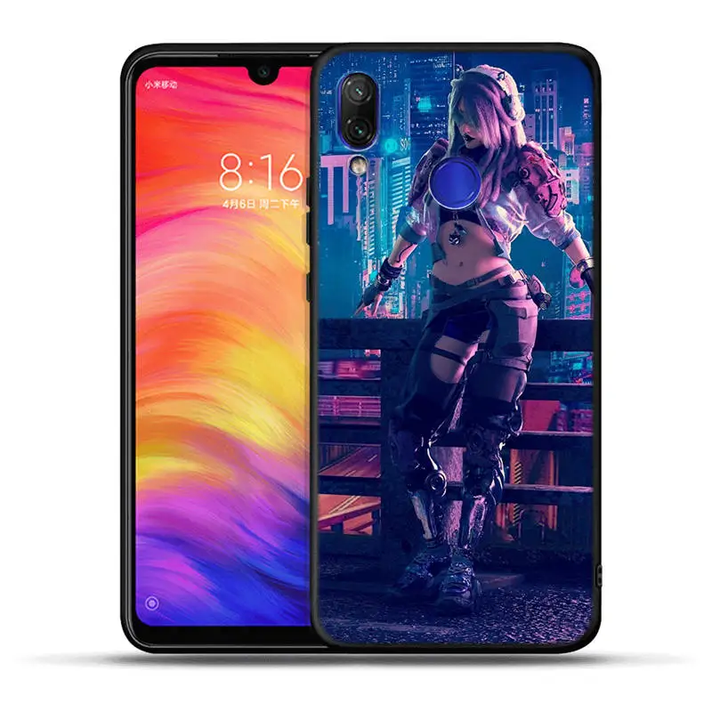 Набор «городская улица» ночное мотоцикл чехол для Xiaomi Redmi Note 7 7A 6 Pro 6A 5A Prime Mi A1 5X A2 Lite 6X4X5 плюс Pocophone F1 - Цвет: H1337