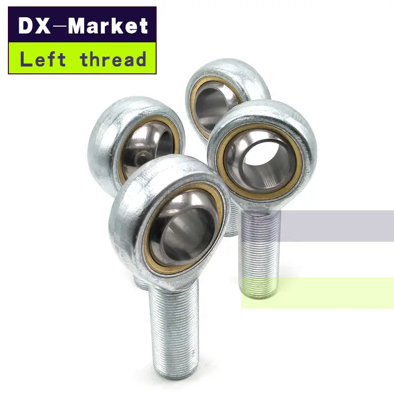 Фото SAL14 T/K m14 , 4 шт., левая резьба, сталь на ptee-металлическая ткань, серия без обслуживания, самовыворачивающиеся подшипники №2