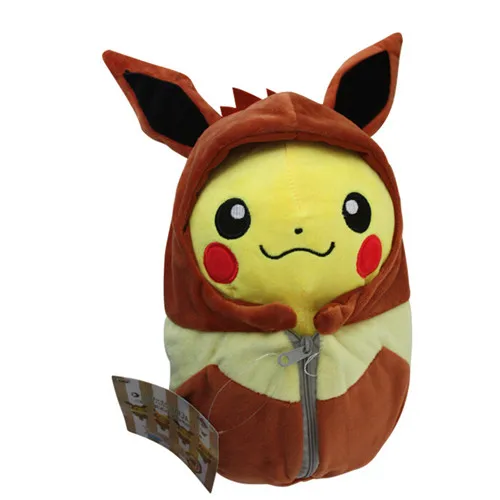 OHMETOY игрушка Пикачу Raichu Косплей Charizard Dedenne плюшевая кукла спальный мешок Ekans животное плюшевый аниме Brinquedos детский подарок