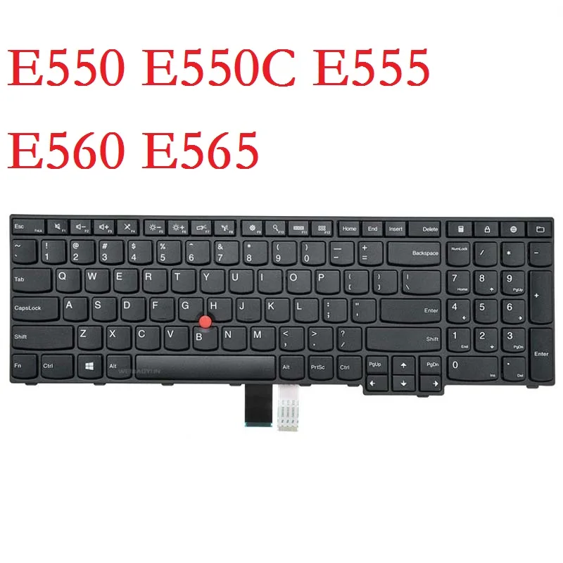 Абсолютно новая Оригинальная клавиатура для ноутбука Thinkpad LENOVO E550 E555 E550C E560 E565