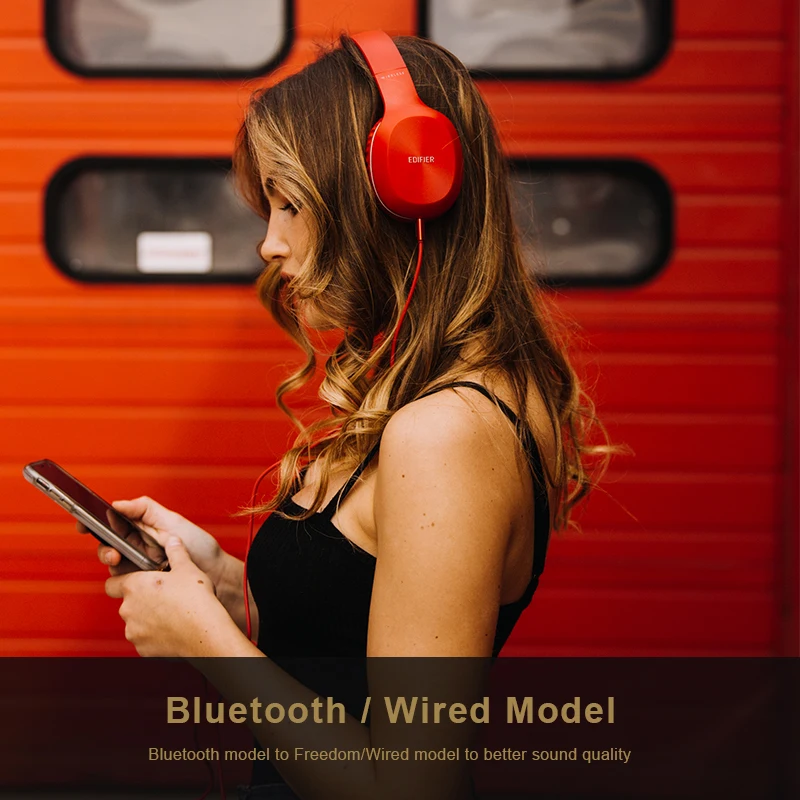 EDIFIER W800BT Bluetooth наушники Беспроводная шумоизоляция HIFI стерео 4 0 гарнитура с