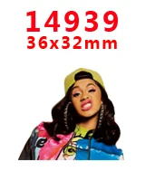 14939 30 шт мультфильм персонаж плоское украшение из смолы PR 15361 - Цвет: 14939