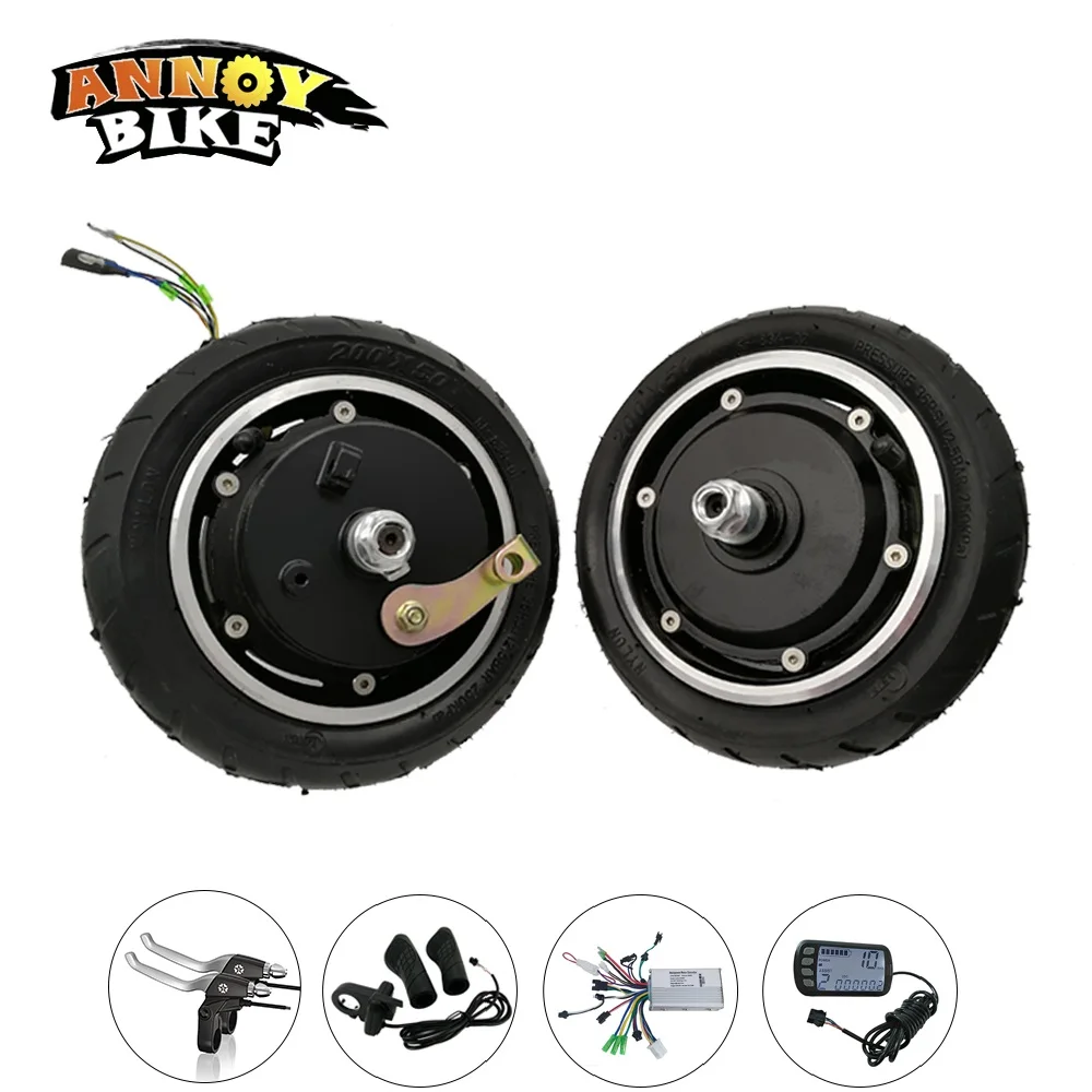 N Electric Folding Scooter Kit 24v 36v 48v 8" Hub Motor Wheel Kit DIY