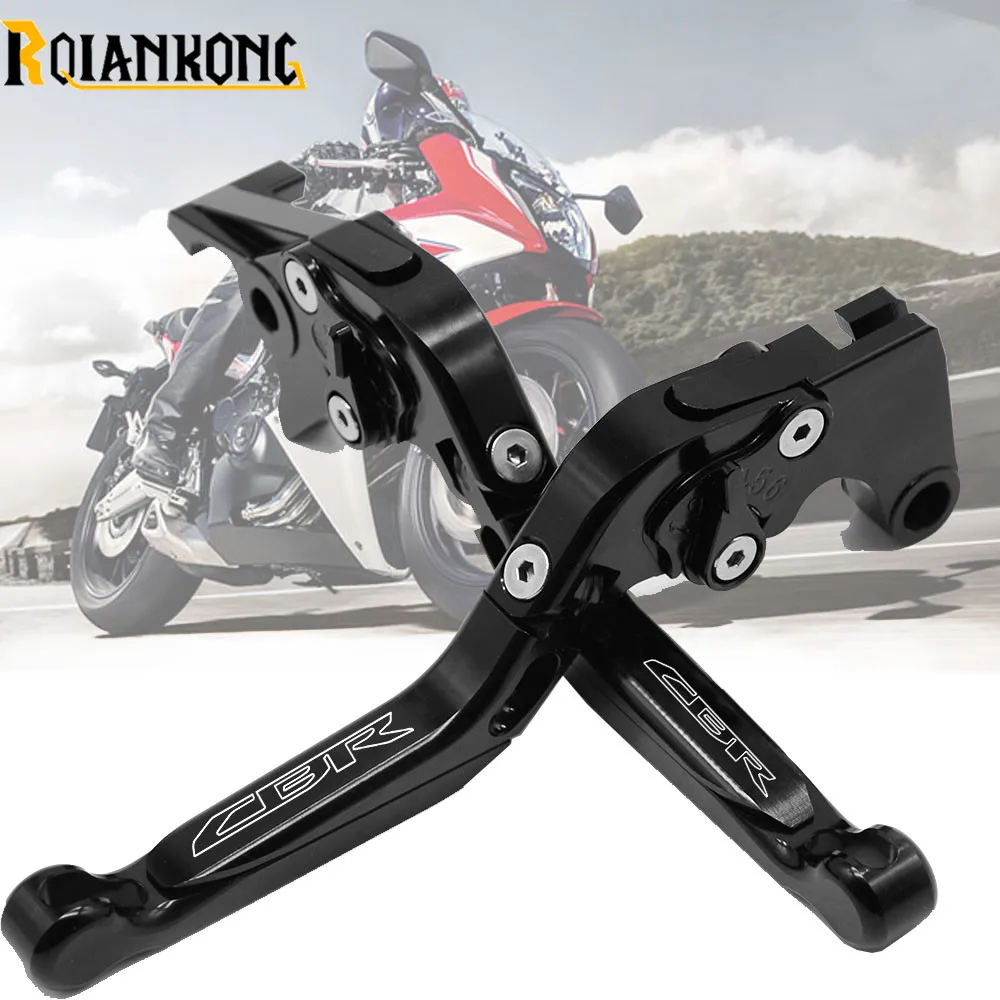 

New Arrival CNC Aluminum Adjustable Foldable Extendable Motorbike Brakes Clutch Levers For HONDA cbr650r CBR650R CBR 650R 2019